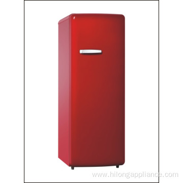 Hotel Household Red Retro Refrigerator